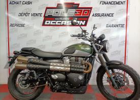 TRIUMPH STREET SCRAMBLER  900 (148€/mois*) (garantie 1 an)