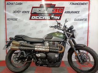 TRIUMPH STREET SCRAMBLER  900 (148€/mois*) (garantie 1 an)