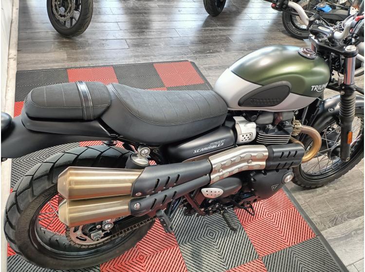 TRIUMPH STREET SCRAMBLER  900 (148€/mois*) (garantie 1 an)